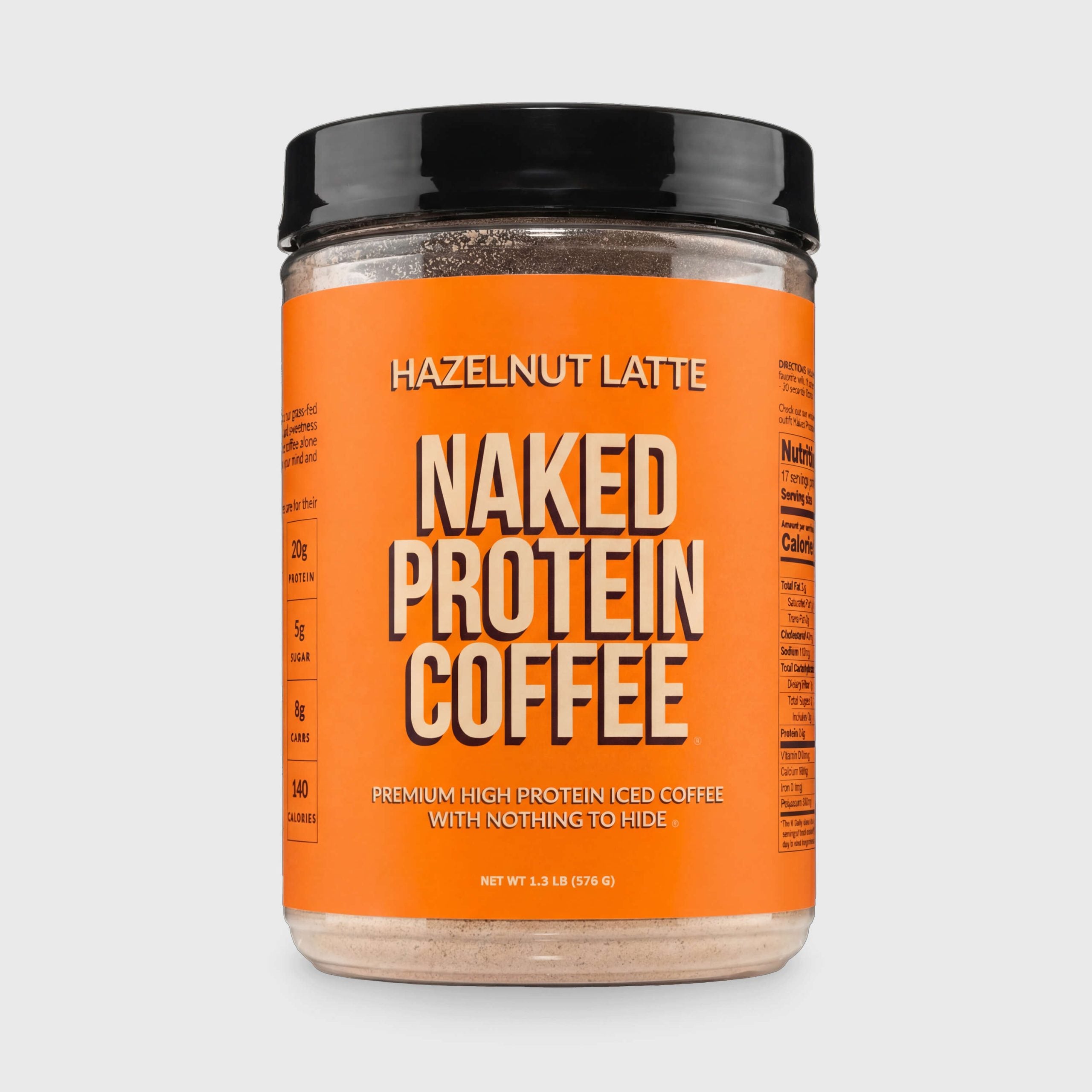 Hazelnut Latte Protein Iced Coffee - Hazelnut Latte