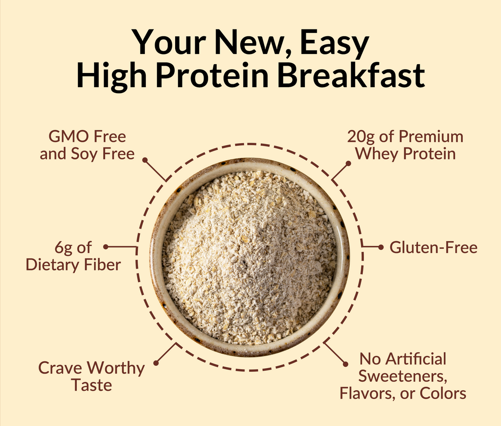 Cinnamon Roll Protein Oats - Cinnamon Roll