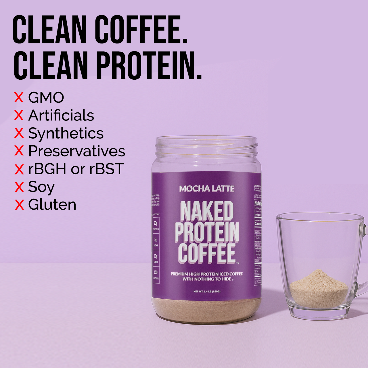 Mocha Latte Protein Iced Coffee - Mocha Latte