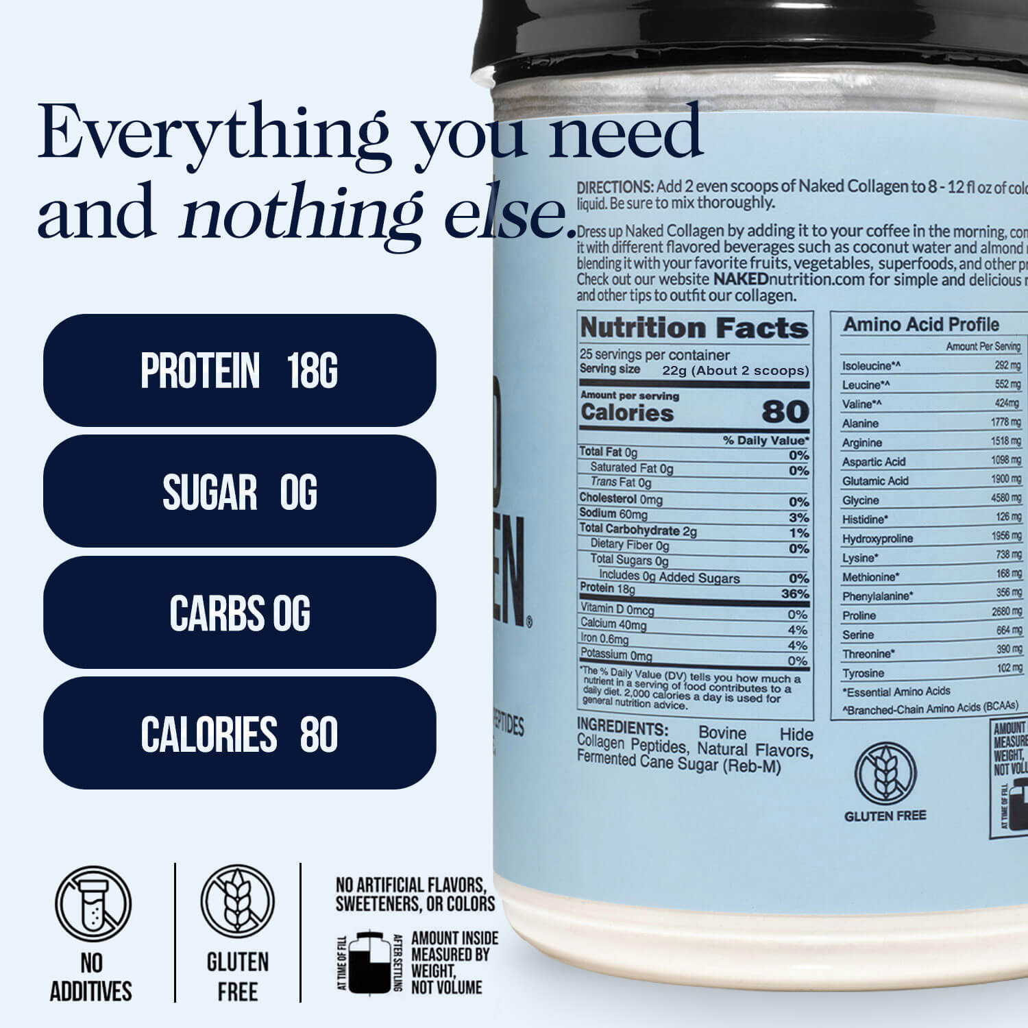 Caramel Collagen Peptides Powder - Caramel Collagen Peptides