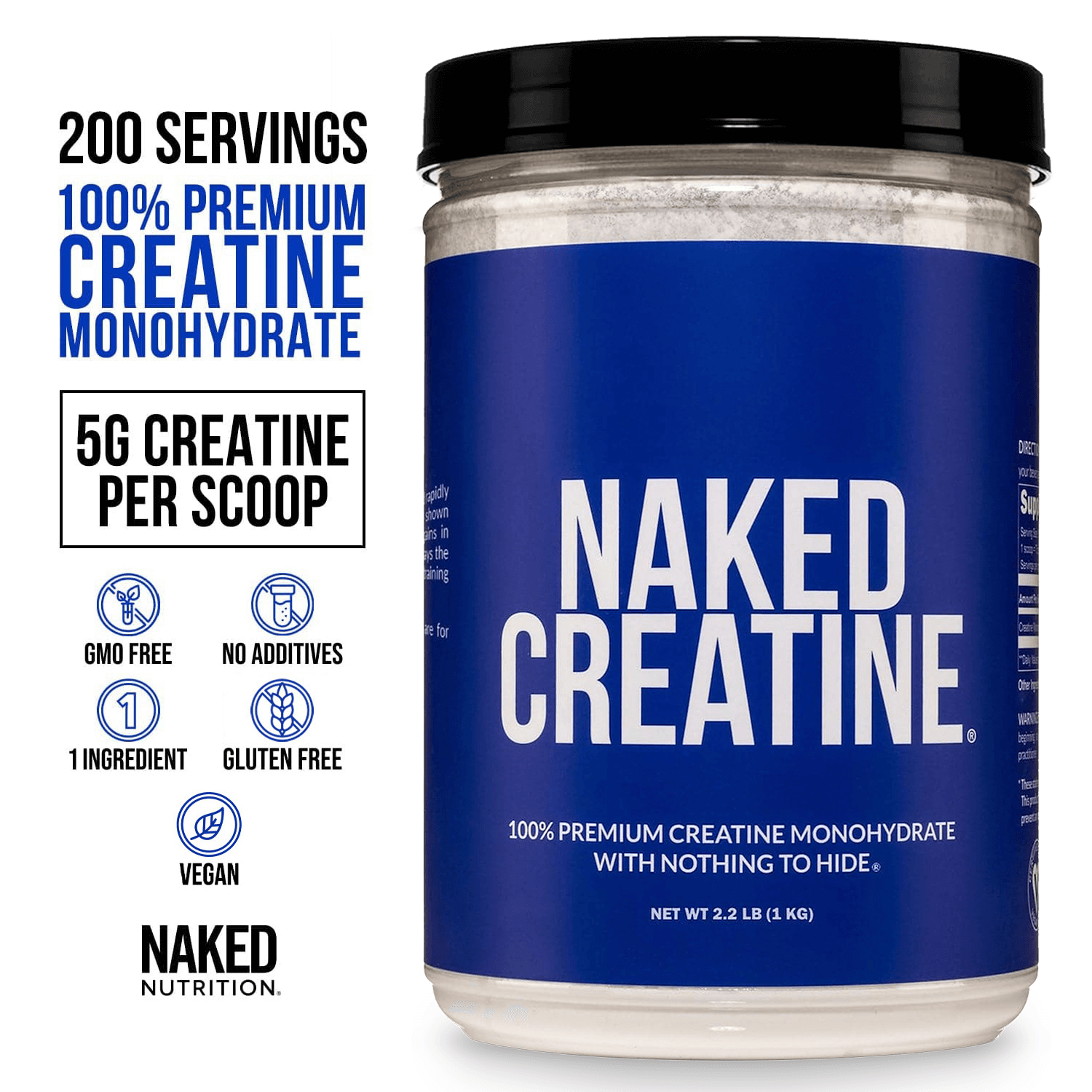 Creatine Monohydrate Powder - Unflavored
