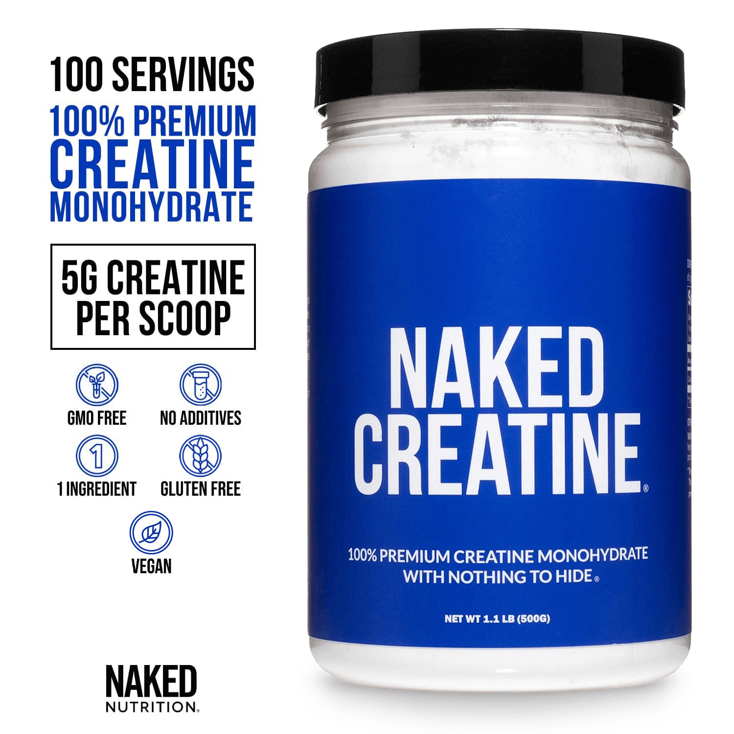 Creatine Monohydrate Powder - Unflavored