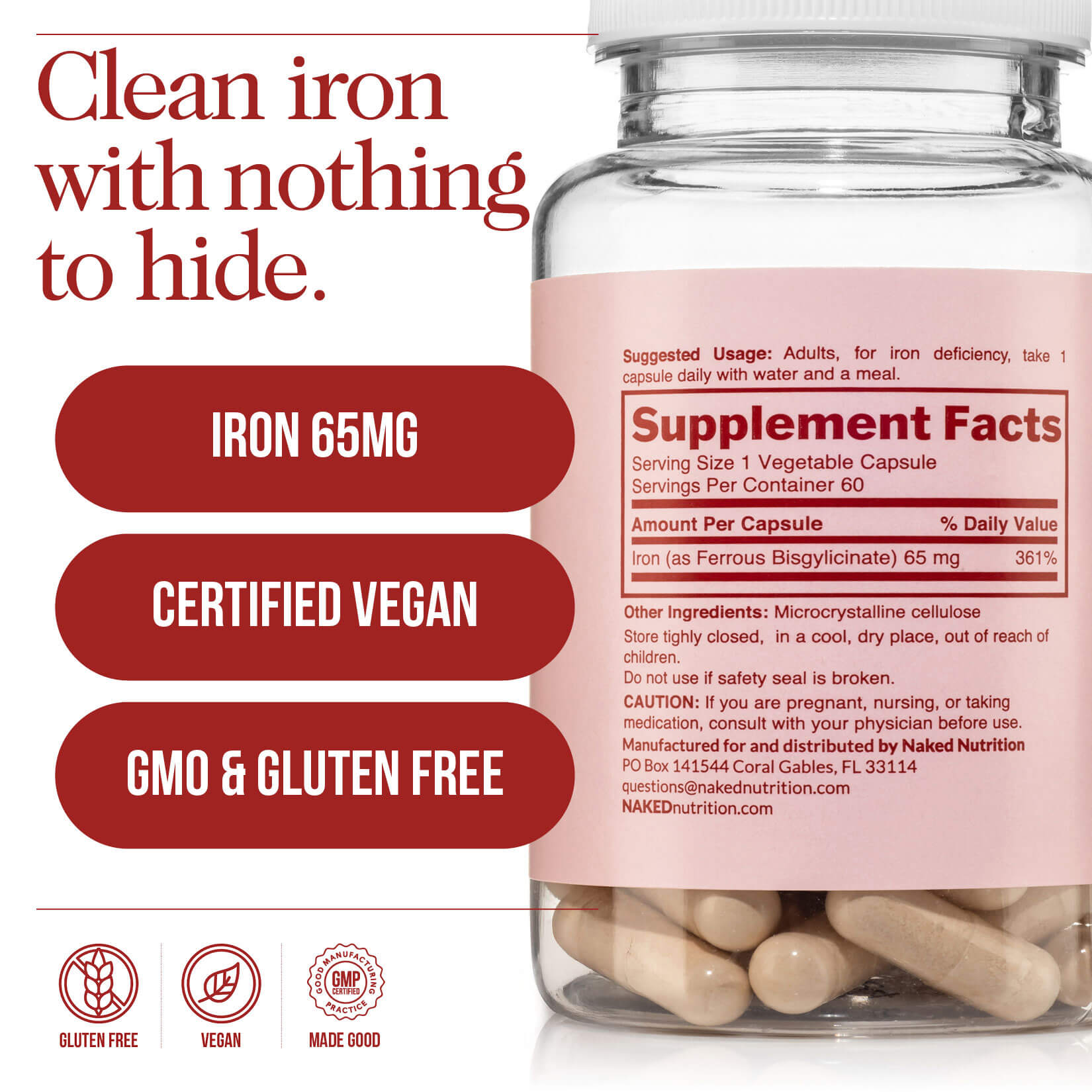 Daily Iron Supplement - Iron