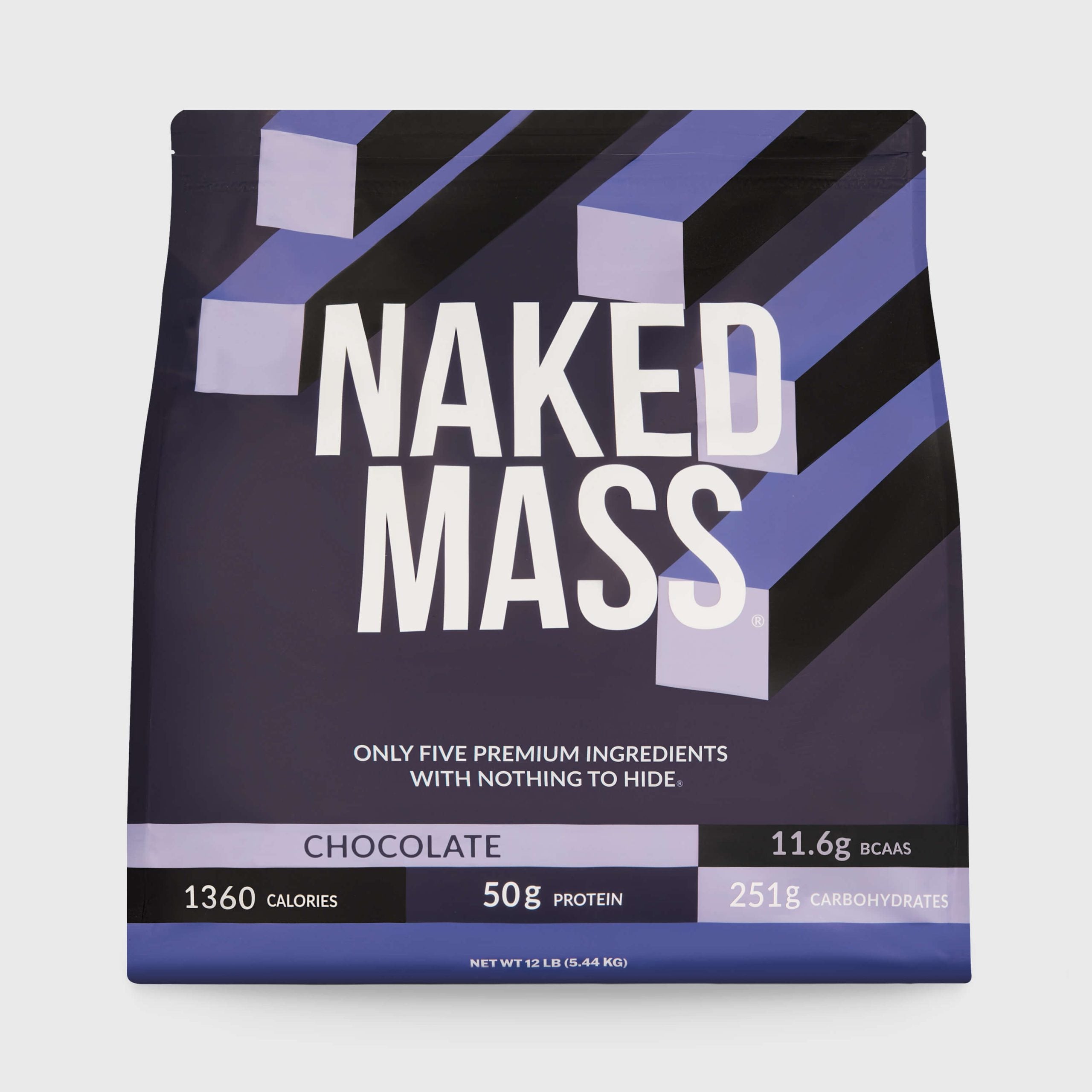 Chocolate Mass Gainer Protein Supplement - Chocolate 12LB