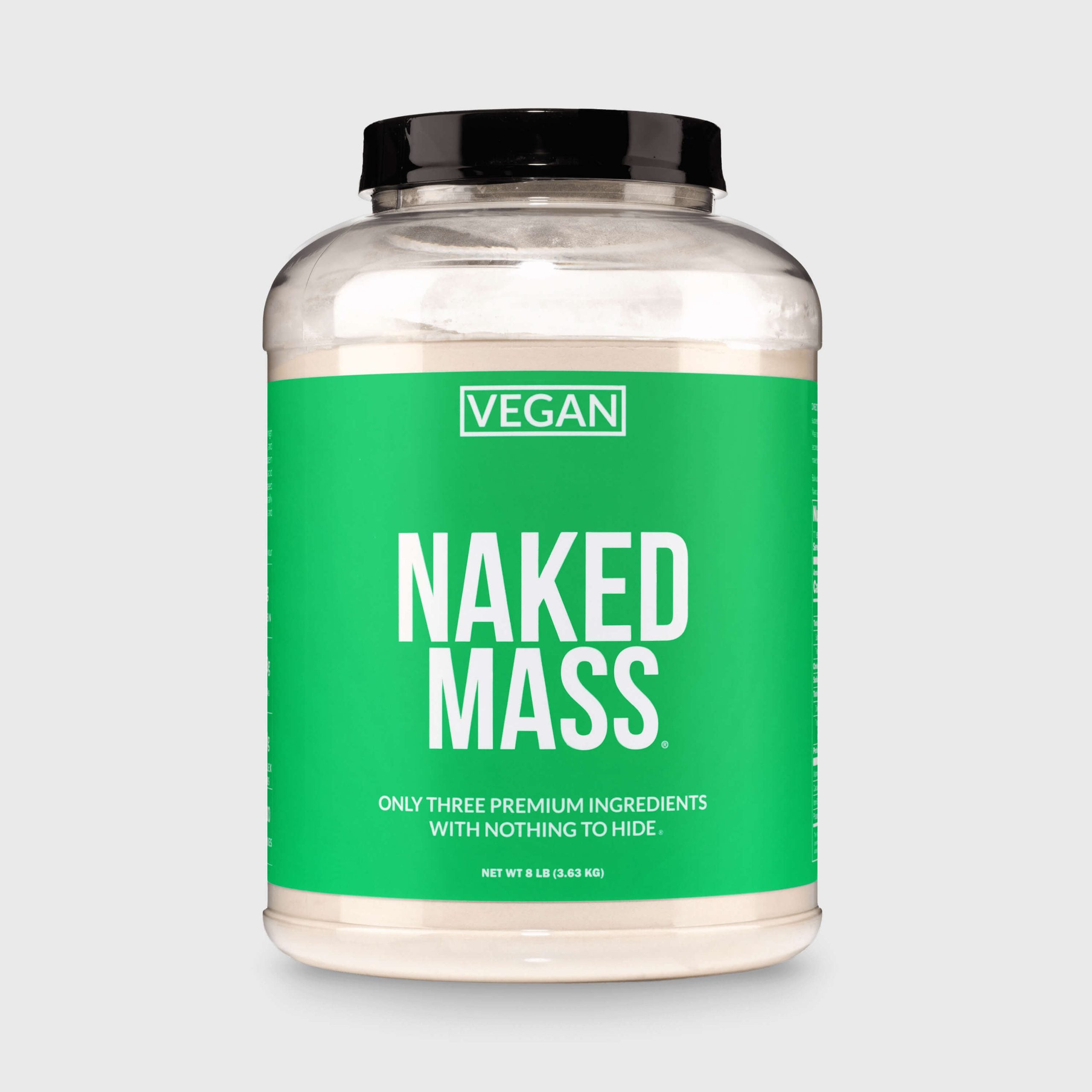 Vegan Mass Gainer Supplement - Unflavored (Vegan)