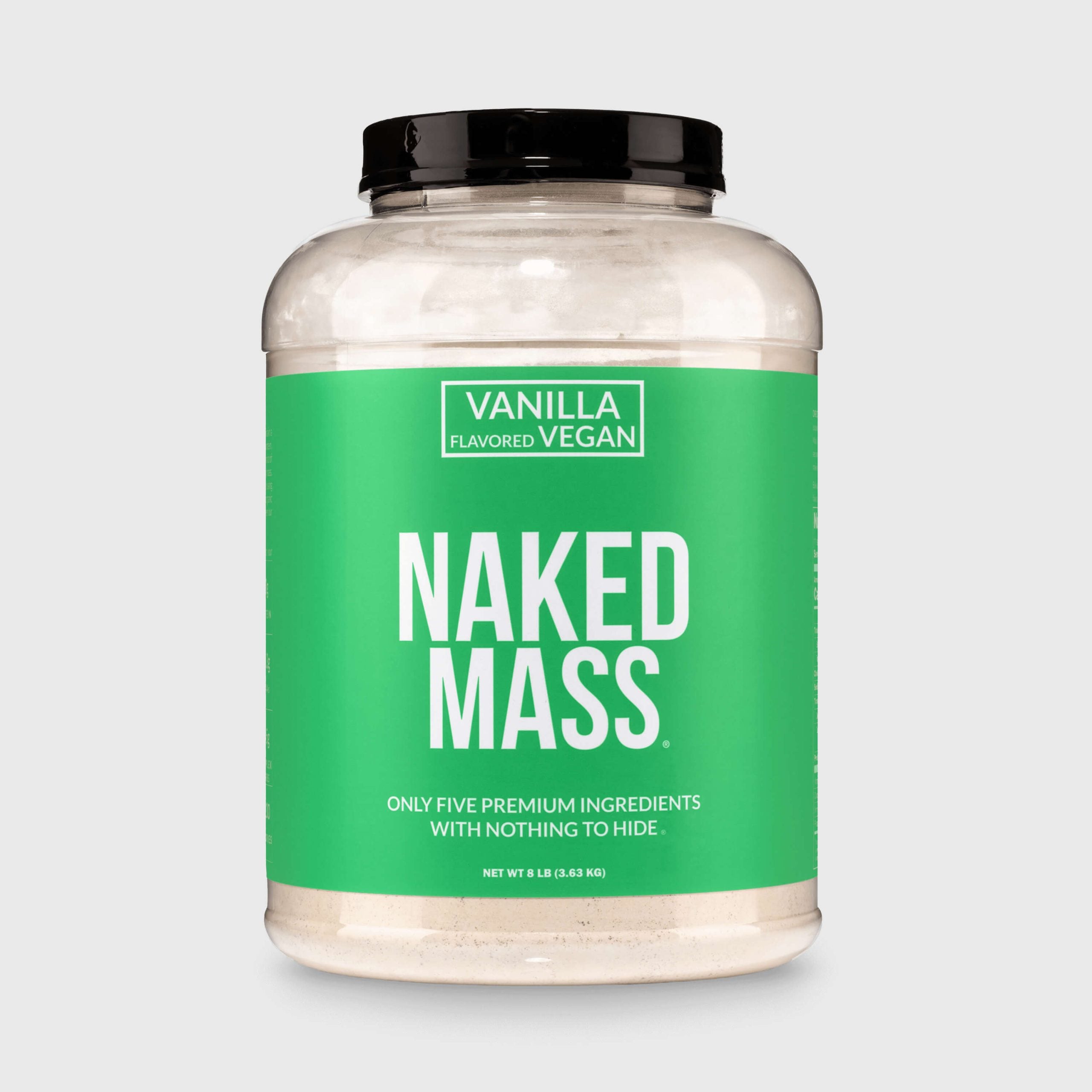 Vanilla Vegan Mass Gainer Supplement - Vanilla (Vegan)