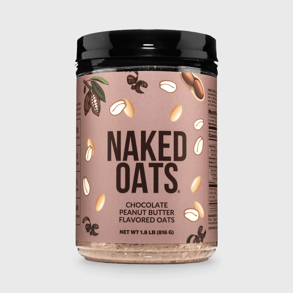 Chocolate Peanut Butter Protein Oats - Chocolate Peanut Butter