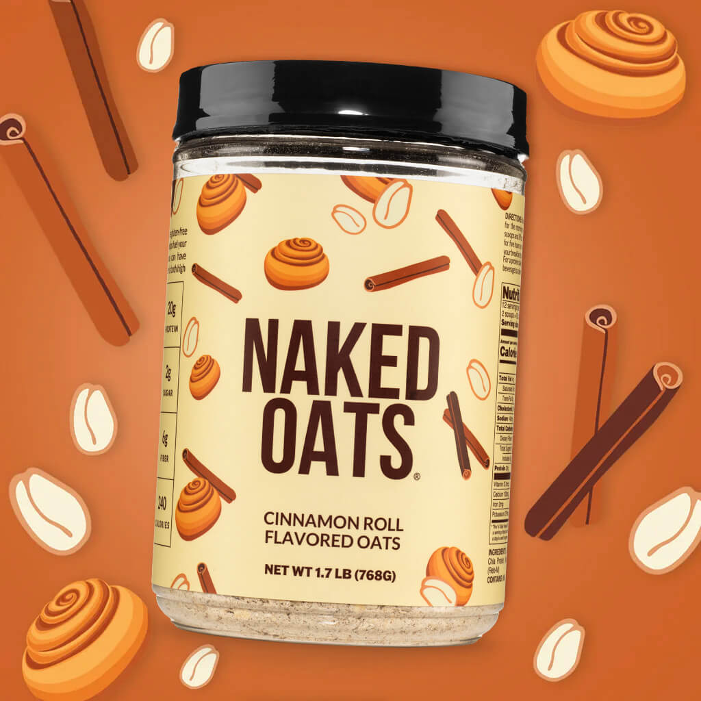 Cinnamon Roll Protein Oats - Cinnamon Roll