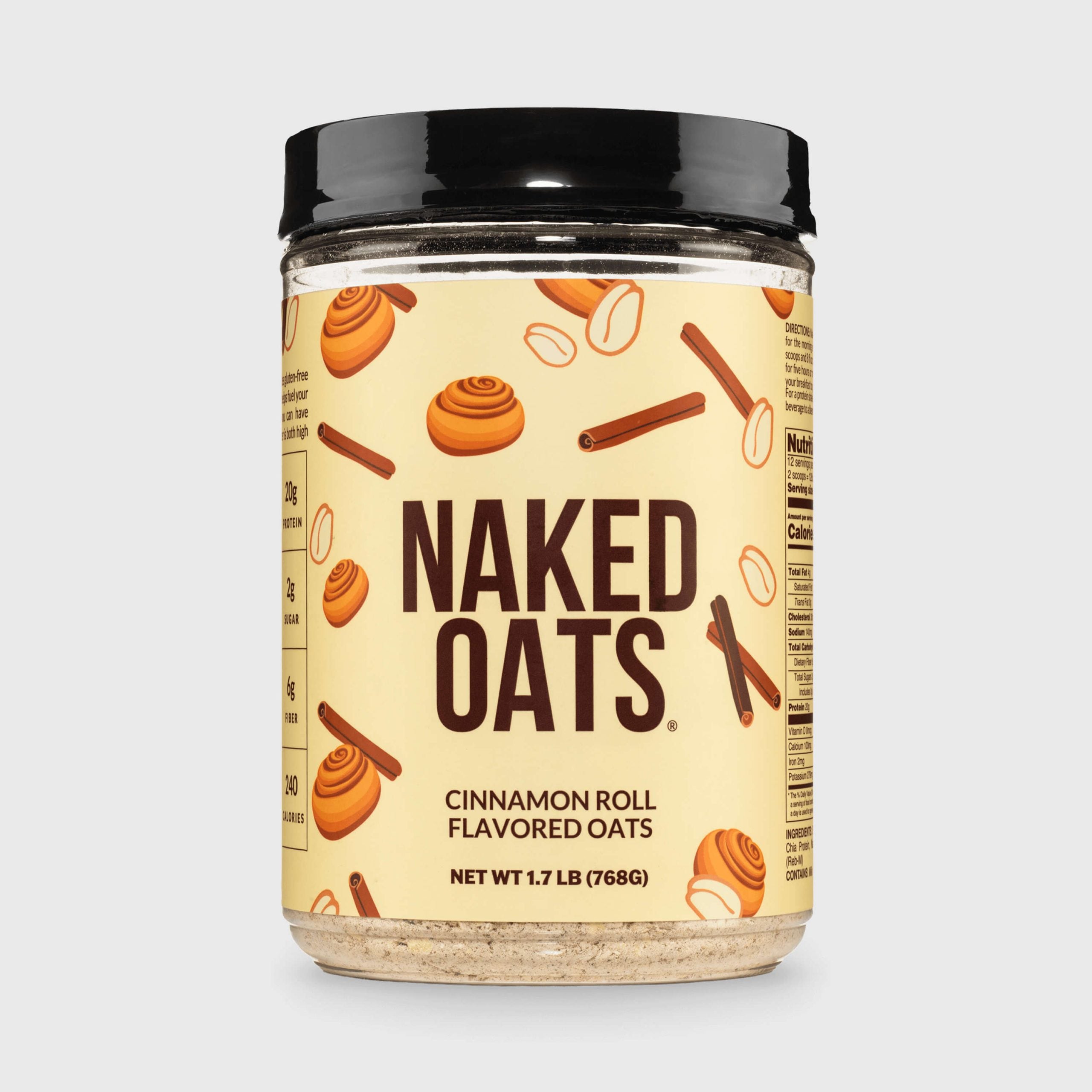 Cinnamon Roll Protein Oats - Cinnamon Roll