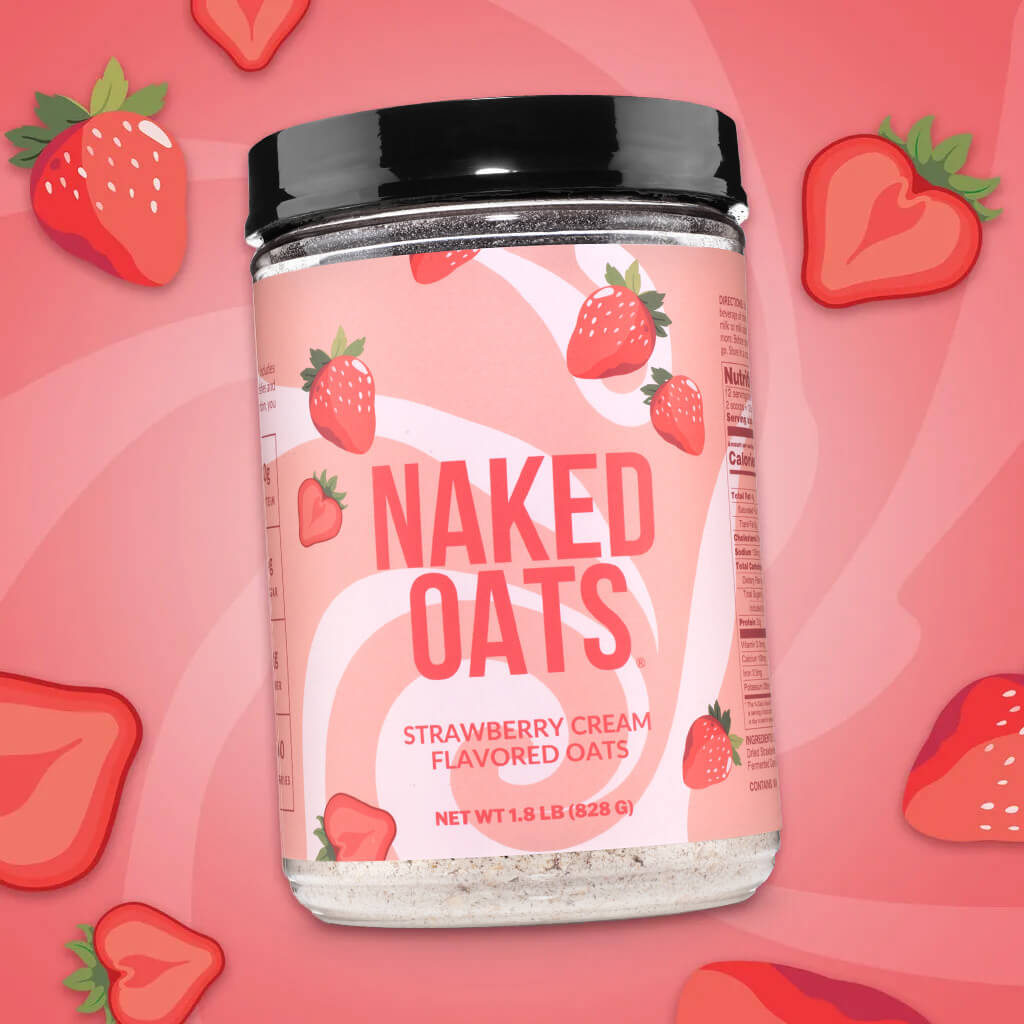 Strawberry Cream Protein Oats - Strawberry Cream