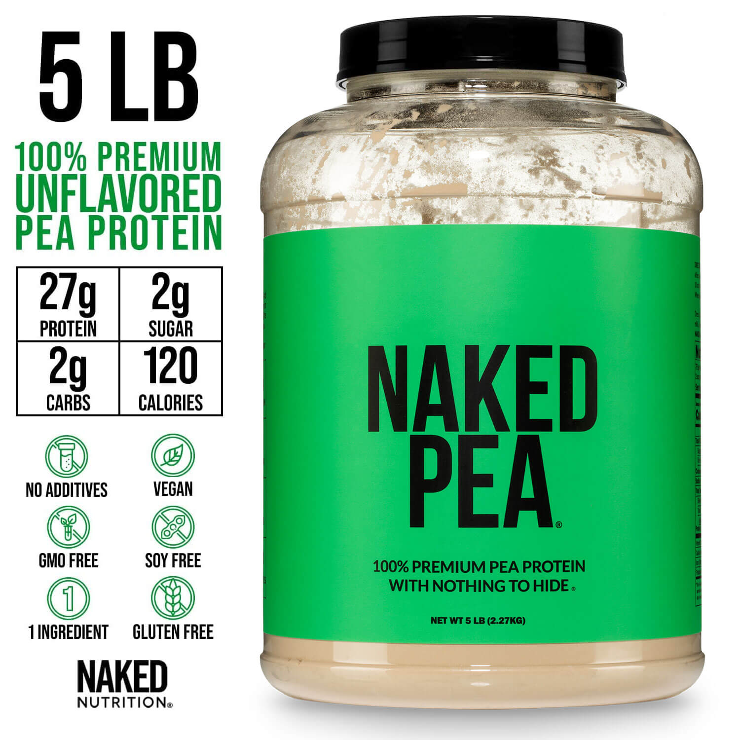Pea Protein Powder - Unflavored