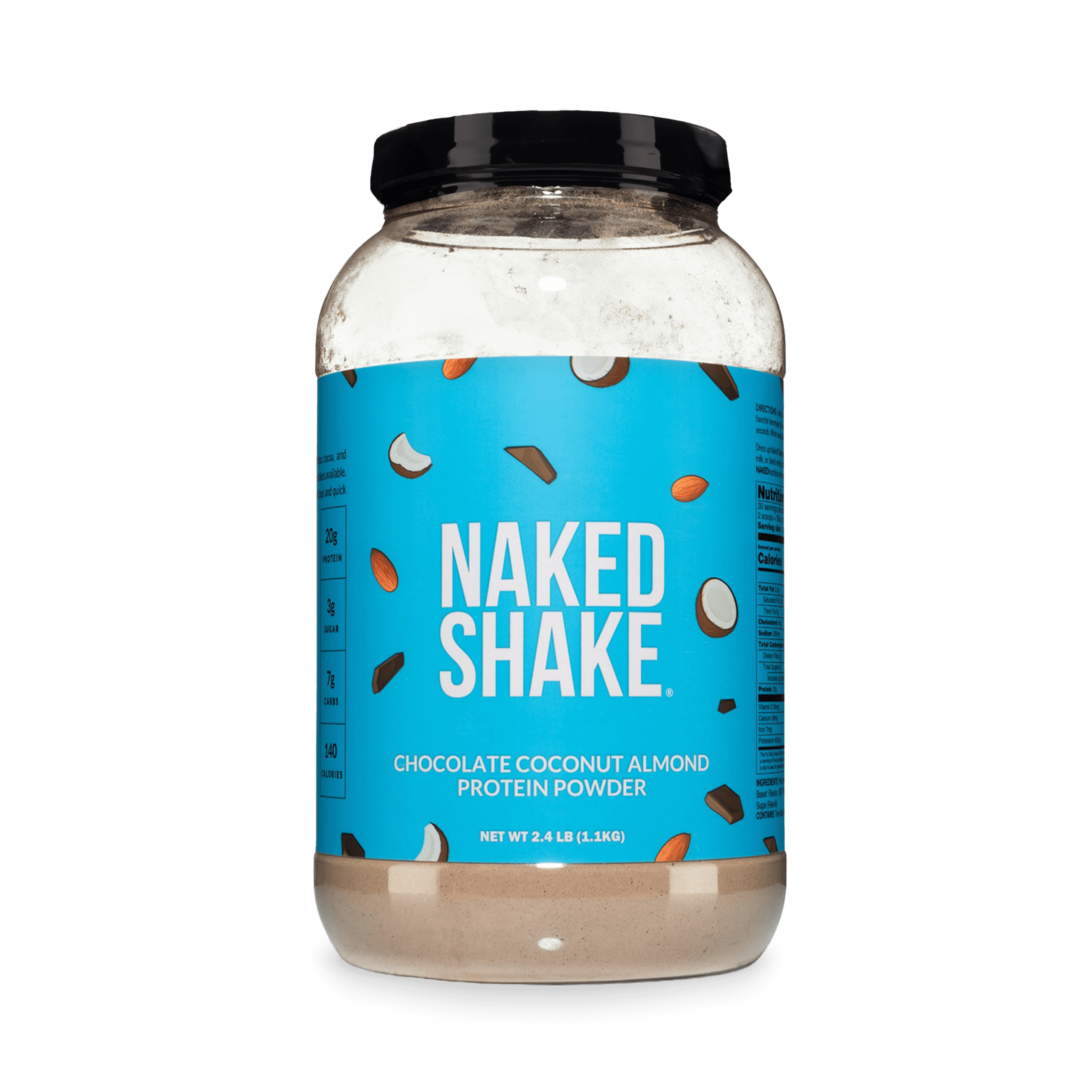 Chocolate Coconut Almond Protein Shake - Chocolate Coconut Almond