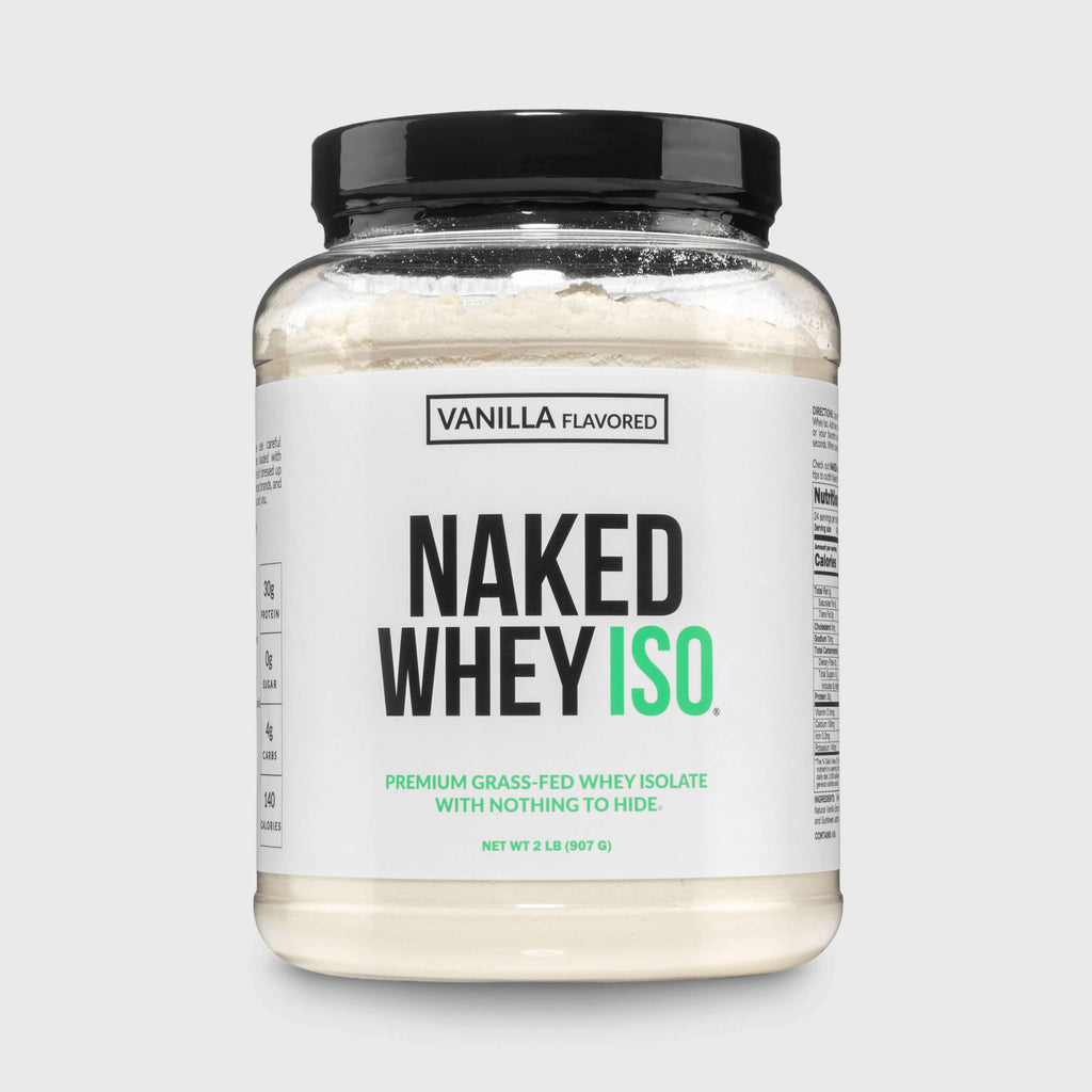 Vanilla Grass-Fed Whey Isolate Protein Powder - Vanilla