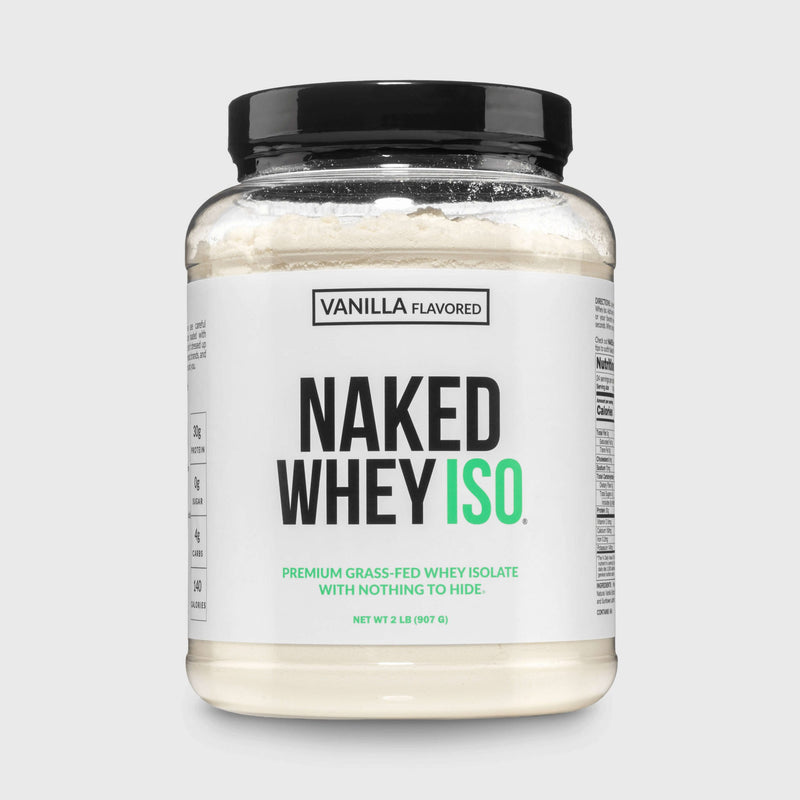 Vanilla Grass-Fed Whey Isolate Protein Powder - Vanilla