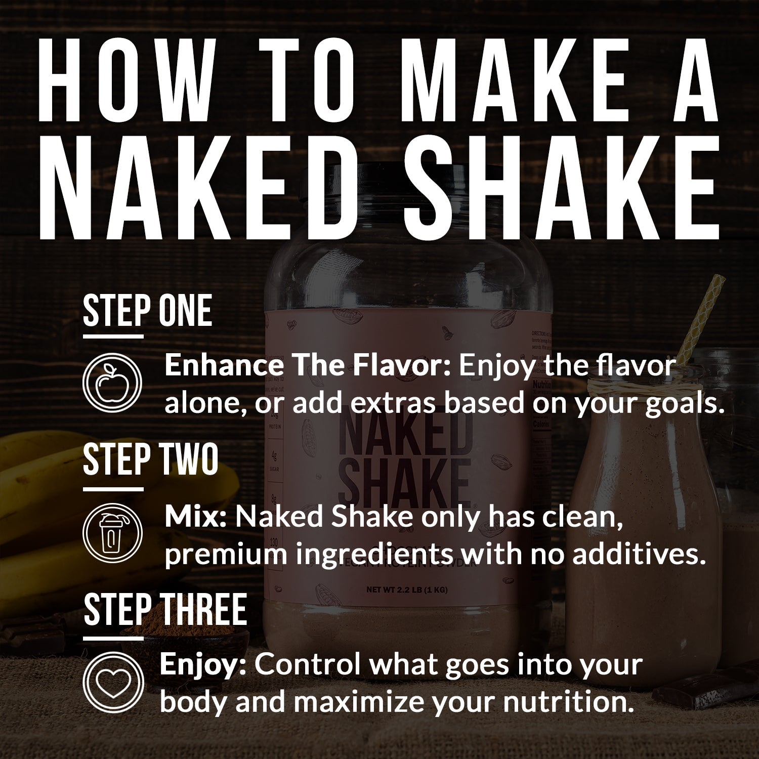 Chocolate Protein Shake - Chocolate