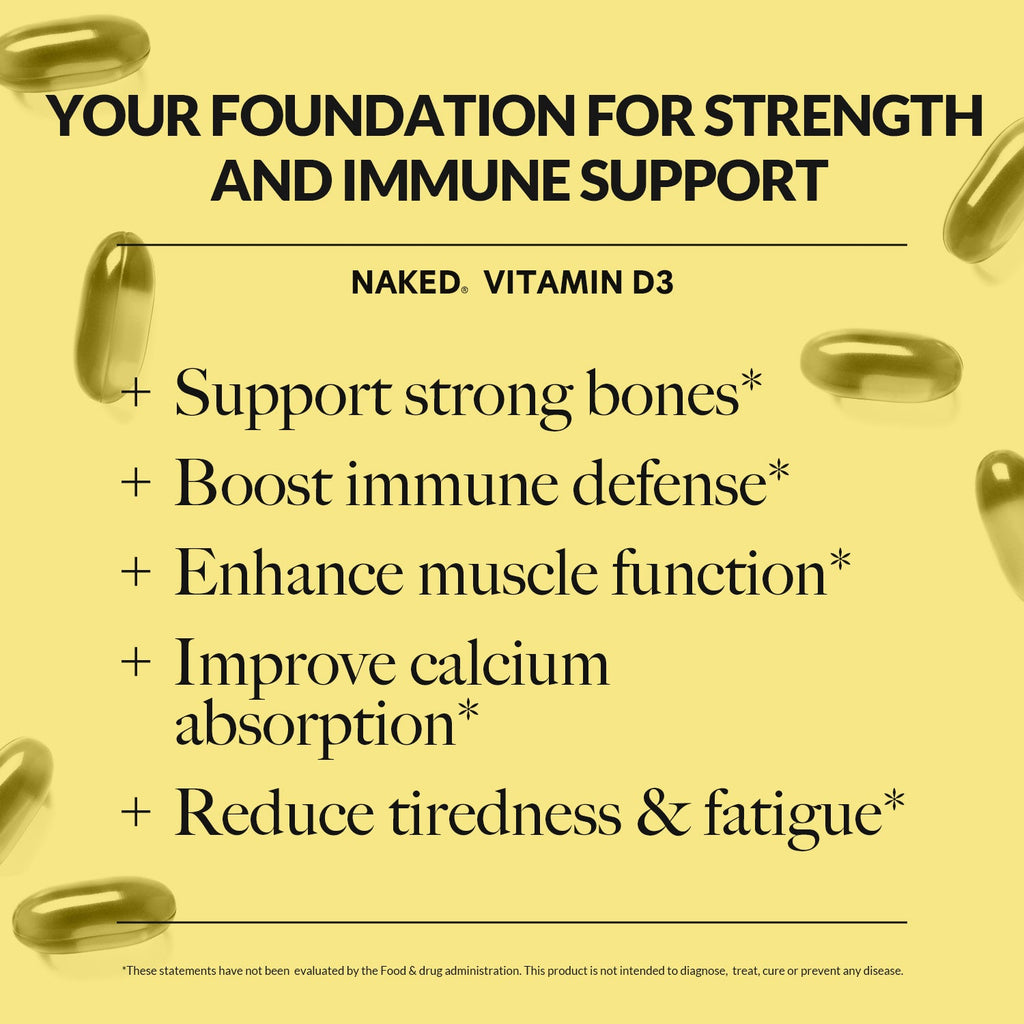 Daily Vitamin D3 Supplement - Vitamin D3