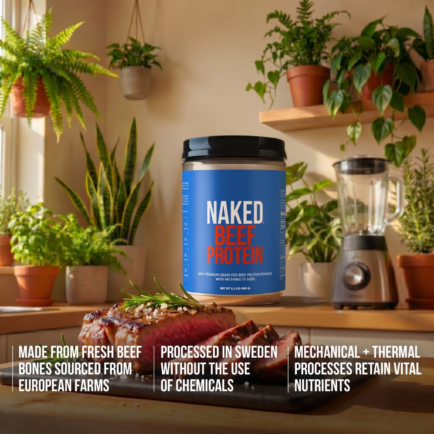 Beef Protein Powder - Unflavored
