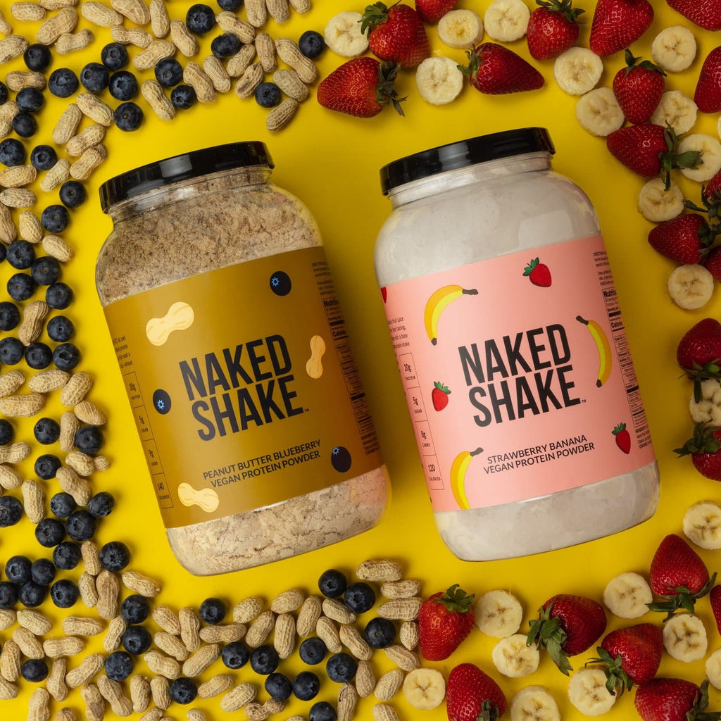 Strawberry Banana Protein Shake - Strawberry Banana