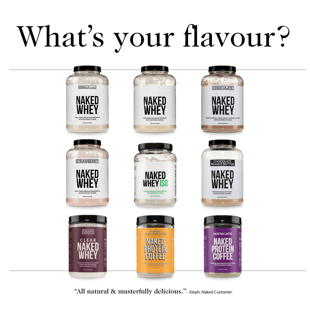 Vanilla Grass-Fed Whey Isolate Protein Powder - Vanilla